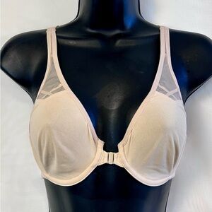 NWT Delimira Women's Racerback Front Closure Underwire Bra 34B